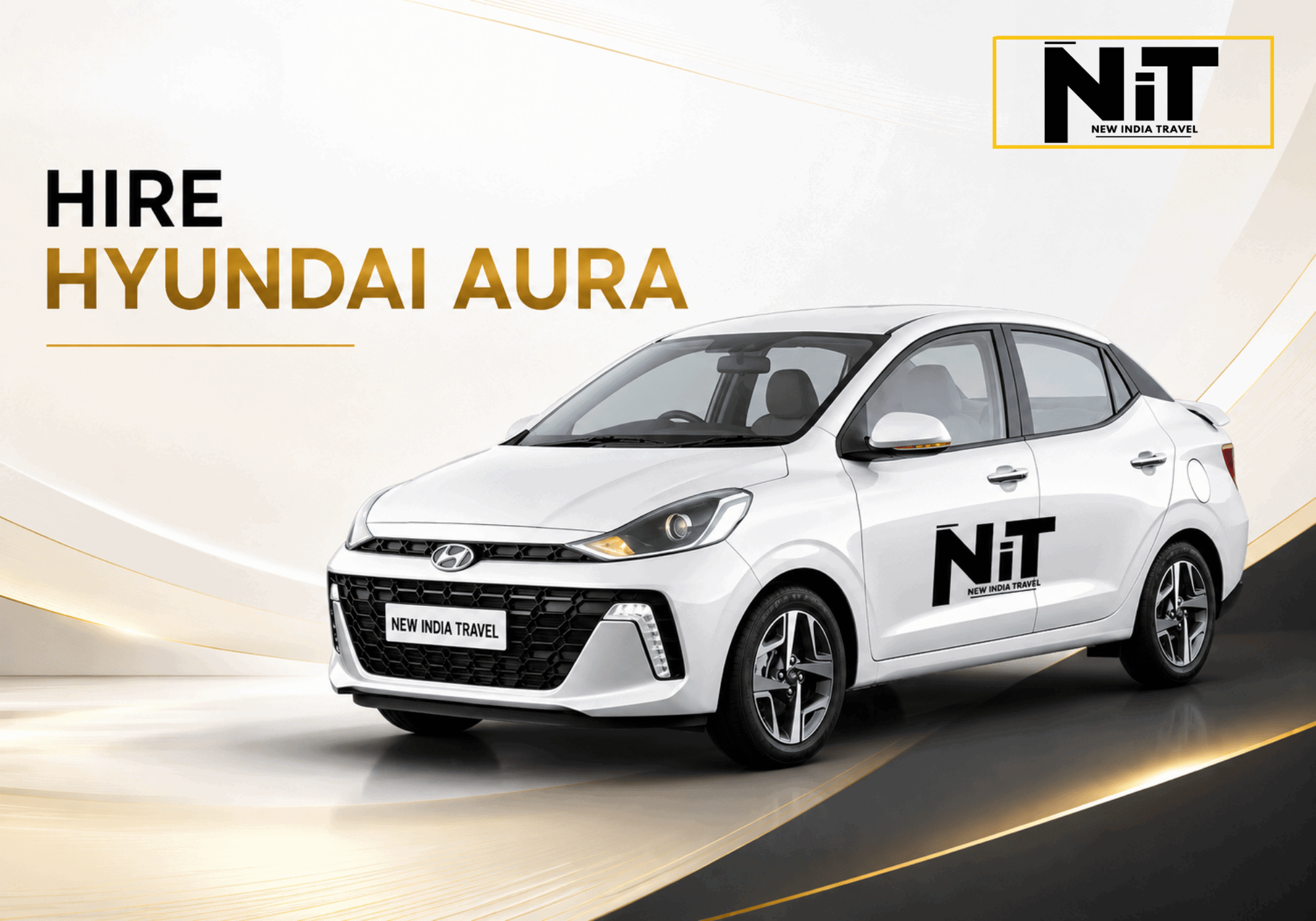 Hyundai Aura cab service in Kota for budget taxi booking