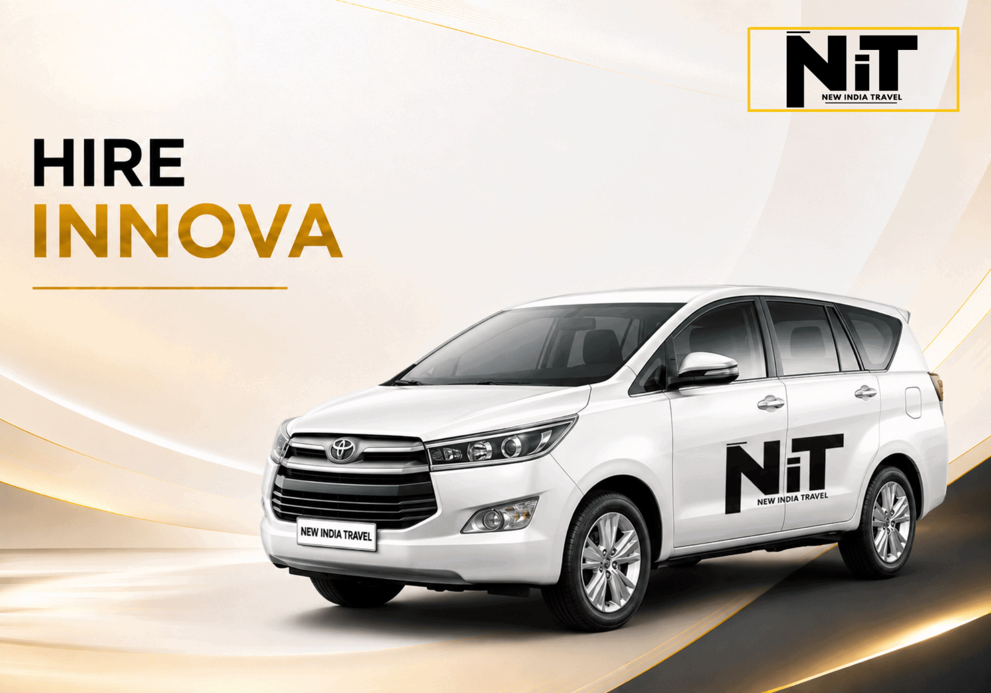 Toyota Innova cab service in Kota for 7 seater travel
