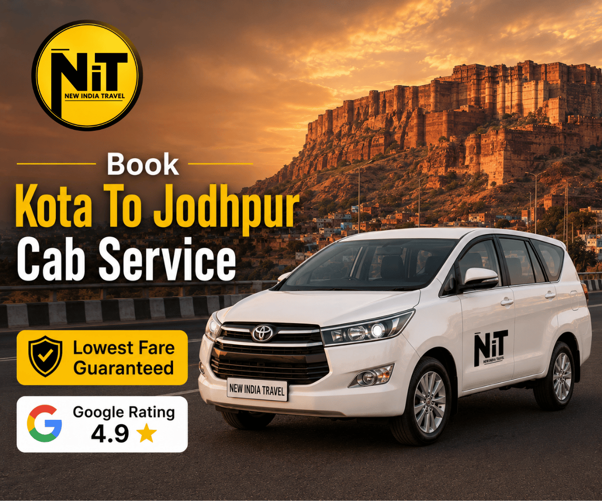 Kota to Jodhpur cab booking for Rajasthan outstation travel
